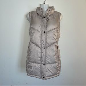 NWT Champagne Puffer Vest by Weatherproof